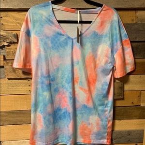 Brand new Boutique top. Super cute tye dye!